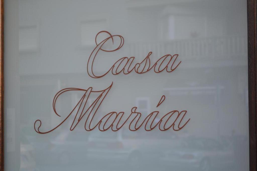 Hostal Casa Maria Portonovo Bagian luar foto